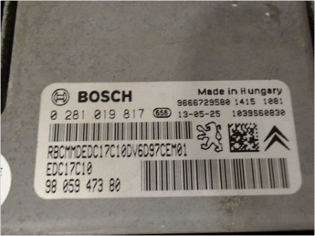 CALCULATEUR MOTEUR PEUGEOT 208