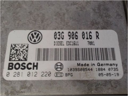CALCULATEUR MOTEUR VOLKSWAGEN GOLF