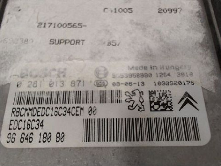 CALCULATEUR MOTEUR CITROEN C4