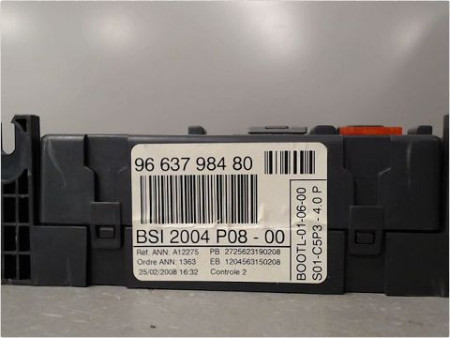 BOITIER GESTION HABITACLE PEUGEOT 207