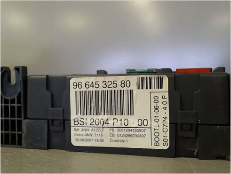 BOITIER GESTION HABITACLE CITROEN C3