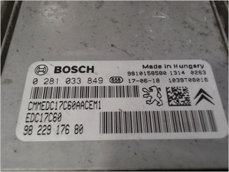 CALCULATEUR MOTEUR PEUGEOT 3008