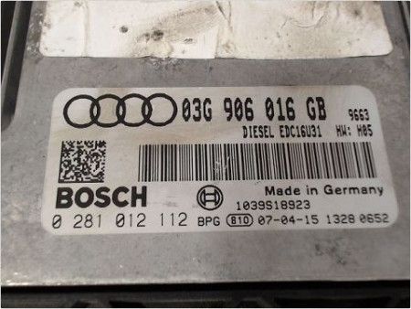 CALCULATEUR MOTEUR AUDI A6