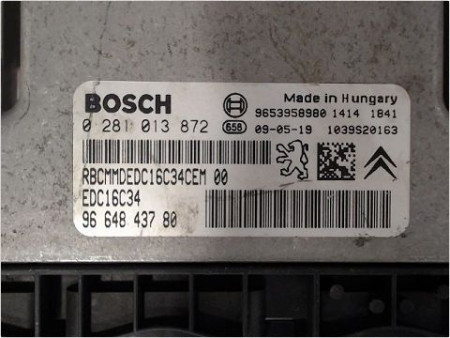 CALCULATEUR MOTEUR PEUGEOT 308