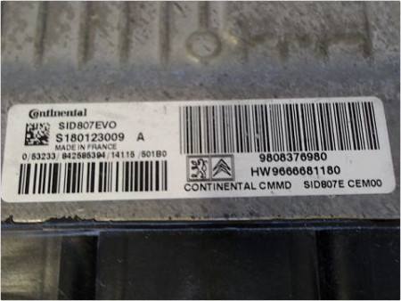 CALCULATEUR MOTEUR CITROEN C4