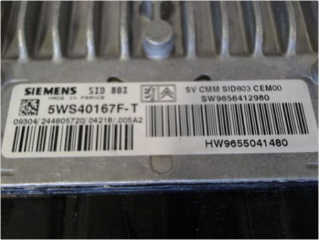 CALCULATEUR MOTEUR PEUGEOT 407