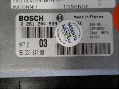 CALCULATEUR MOTEUR CITROEN XSARA