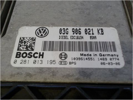CALCULATEUR MOTEUR VOLKSWAGEN TOURAN