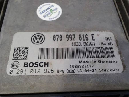 CALCULATEUR MOTEUR VOLKSWAGEN TOUAREG
