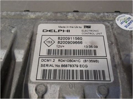 CALCULATEUR MOTEUR RENAULT MODUS