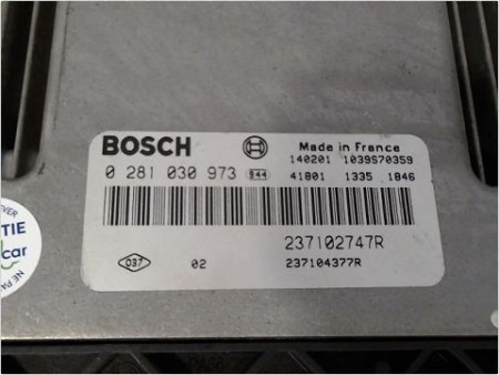 CALCULATEUR MOTEUR RENAULT CLIO