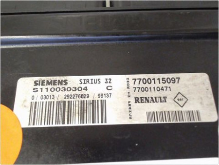 CALCULATEUR MOTEUR RENAULT CLIO