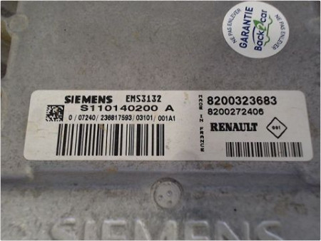 CALCULATEUR MOTEUR RENAULT CLIO
