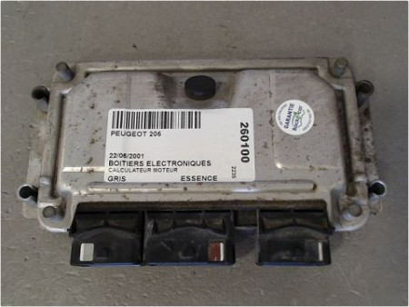 CALCULATEUR MOTEUR PEUGEOT 206