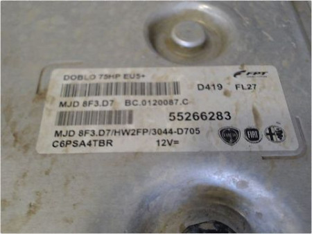 CALCULATEUR MOTEUR FIAT DOBLO