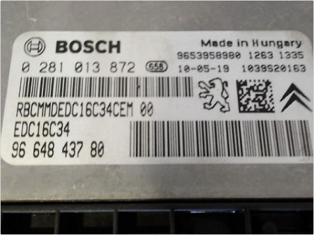 CALCULATEUR MOTEUR PEUGEOT 407
