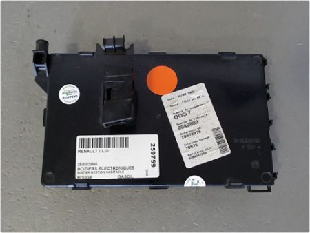 BOITIER GESTION HABITACLE RENAULT CLIO