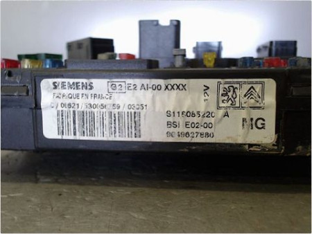 BOITIER GESTION HABITACLE PEUGEOT 206