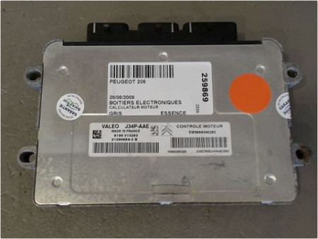 CALCULATEUR MOTEUR PEUGEOT 206