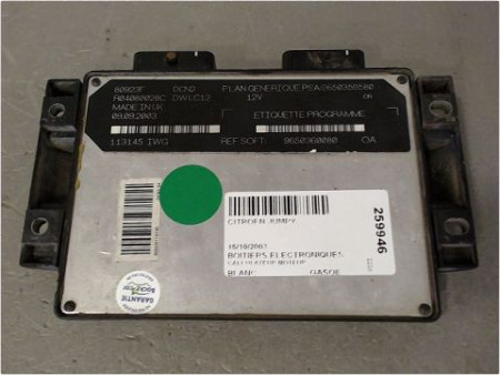 CALCULATEUR MOTEUR CITROEN JUMPY