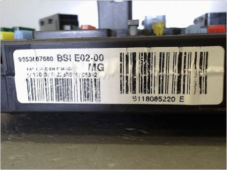 BOITIER GESTION HABITACLE PEUGEOT 206