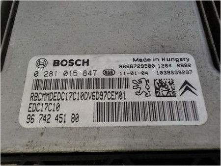 CALCULATEUR MOTEUR CITROEN C3