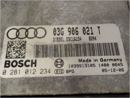 CALCULATEUR MOTEUR AUDI A3