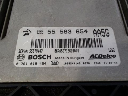 CALCULATEUR MOTEUR OPEL MERIVA