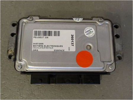 CALCULATEUR MOTEUR PEUGEOT 206