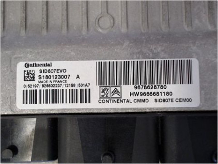 CALCULATEUR MOTEUR PEUGEOT 308
