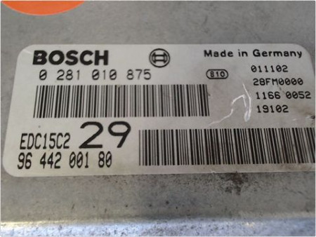 CALCULATEUR MOTEUR PEUGEOT 406