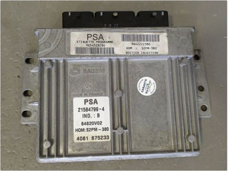 CALCULATEUR MOTEUR CITROEN C3