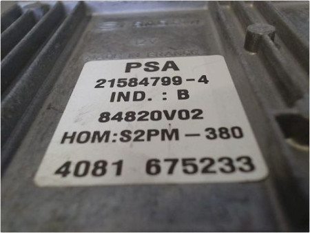 CALCULATEUR MOTEUR CITROEN C3