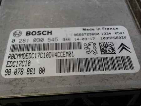 CALCULATEUR MOTEUR CITROEN C3