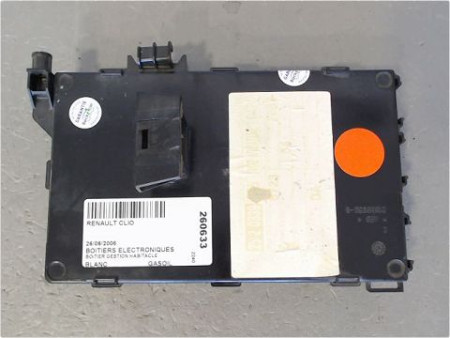 BOITIER GESTION HABITACLE RENAULT CLIO