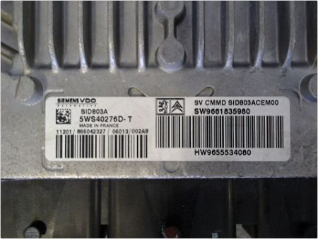 CALCULATEUR MOTEUR PEUGEOT 307