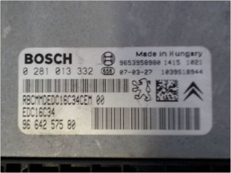 CALCULATEUR MOTEUR PEUGEOT 307