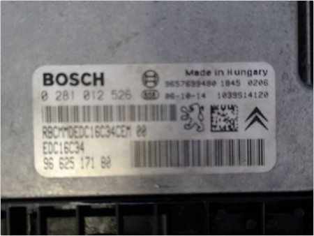 CALCULATEUR MOTEUR PEUGEOT 207