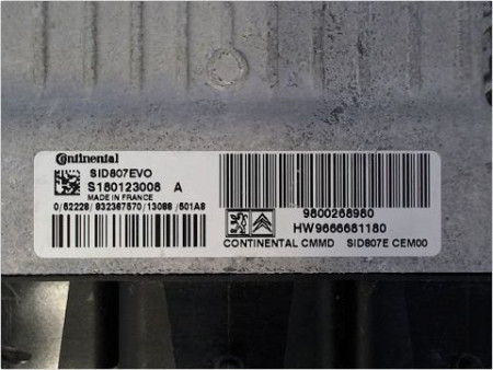 CALCULATEUR MOTEUR CITROEN C4