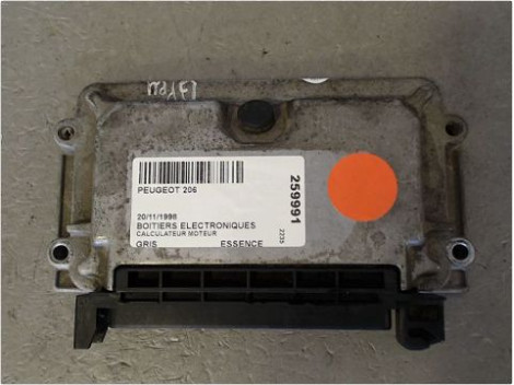 CALCULATEUR MOTEUR PEUGEOT 206