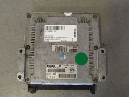 CALCULATEUR MOTEUR PEUGEOT 607