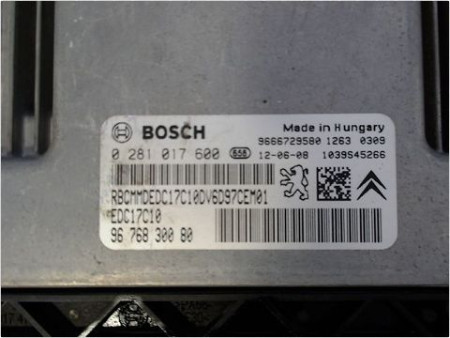 CALCULATEUR MOTEUR CITROEN C3