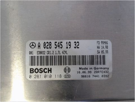 CALCULATEUR MOTEUR MERCEDES CLASSE A
