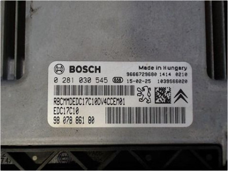 CALCULATEUR MOTEUR PEUGEOT 208