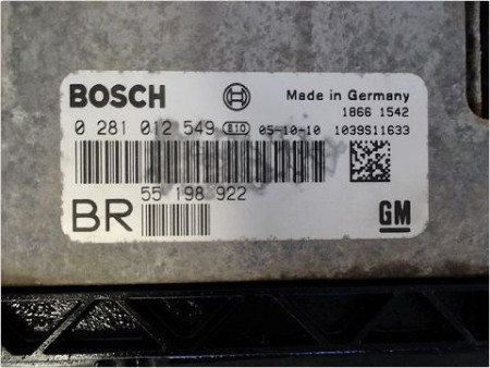 CALCULATEUR MOTEUR OPEL ZAFIRA
