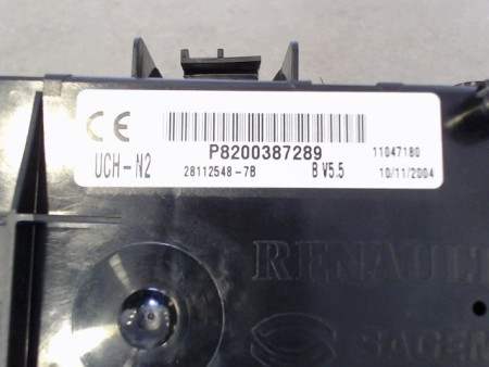 BOITIER GESTION HABITACLE RENAULT CLIO