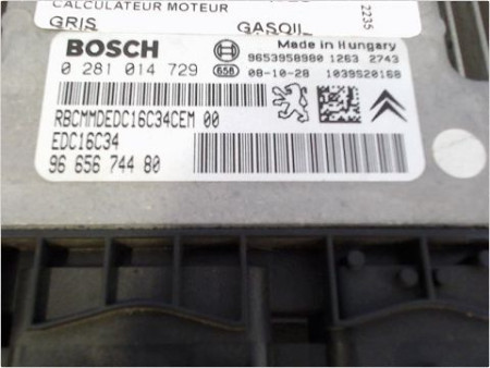 CALCULATEUR MOTEUR CITROEN C4