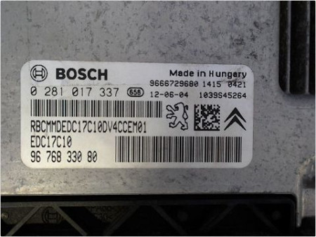 CALCULATEUR MOTEUR CITROEN C3