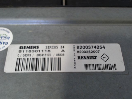 CALCULATEUR MOTEUR RENAULT CLIO II CAMPUS 06-09