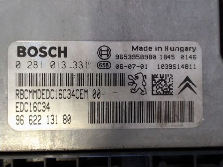 CALCULATEUR MOTEUR PEUGEOT 207